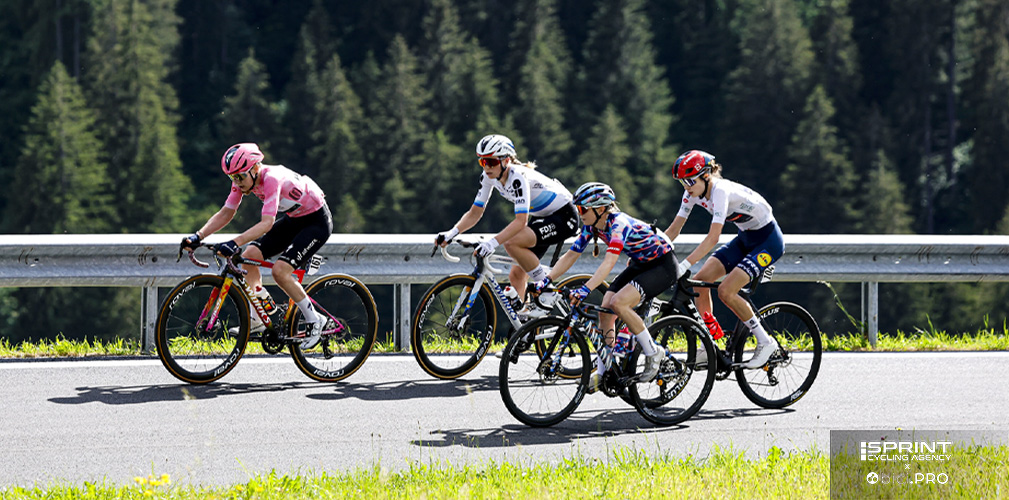 Van der Breggen, Vollering, Niedermaier e Holmgren sono state protagoniste in Cadore e ora sono nell'ordine della generale
