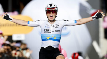 Vollering ha centrato la sua prima vittoria di tappa al Giro Women alla terza partecipazione