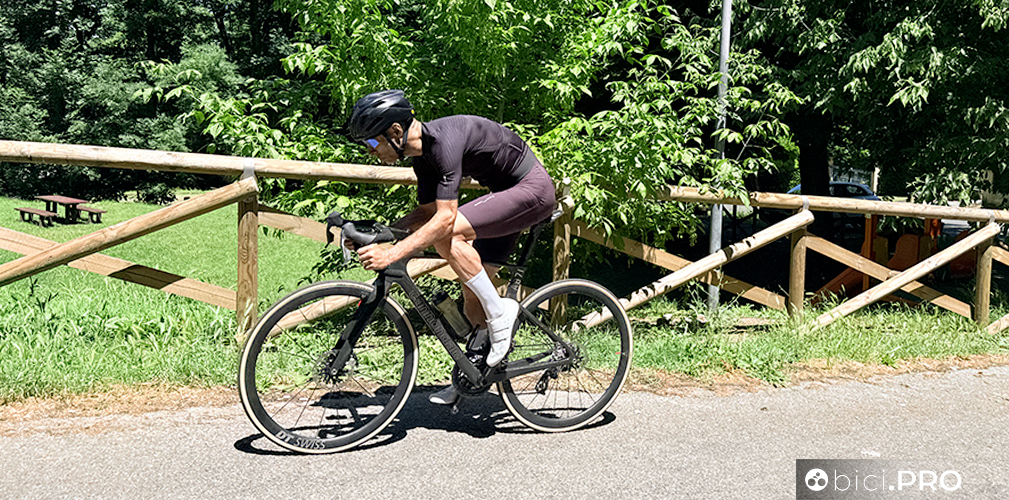 Le DT Swiss più leggere, ARC 38 CS (carbon spokes)