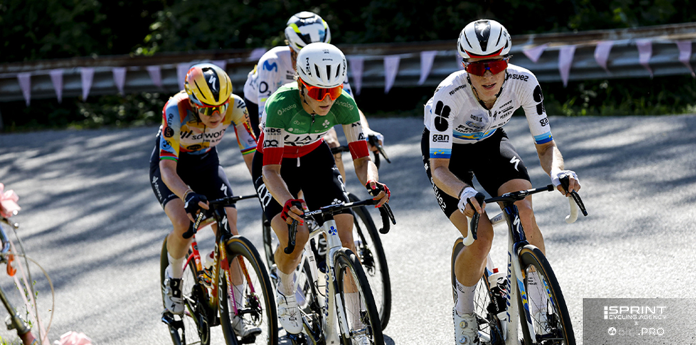 Sulla salita di Montenars il primo test fra donne di classifica, con Vollering, Longo Borghini, reusser e Van der Breggen