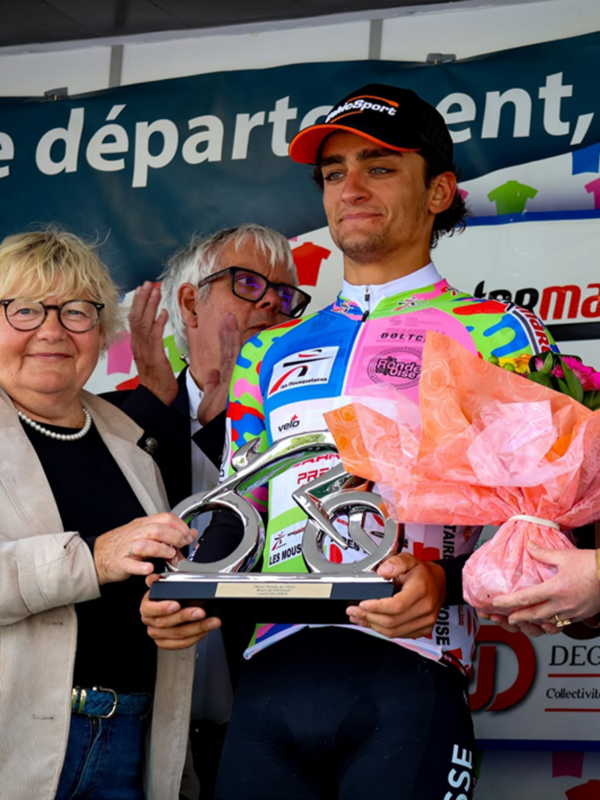 Filippo Agostinacchio, Biesse-Carrera-Premac, Ronde de l'Oise 2026 (foto Facebook/Ronde de l'Oise)