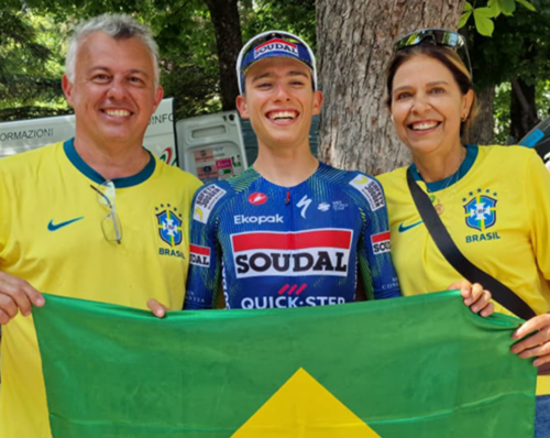 Giro Next Gen 2026, Henrique Bravo, L'Aquila, Soudal Quick-Step development, Brasile, genitori