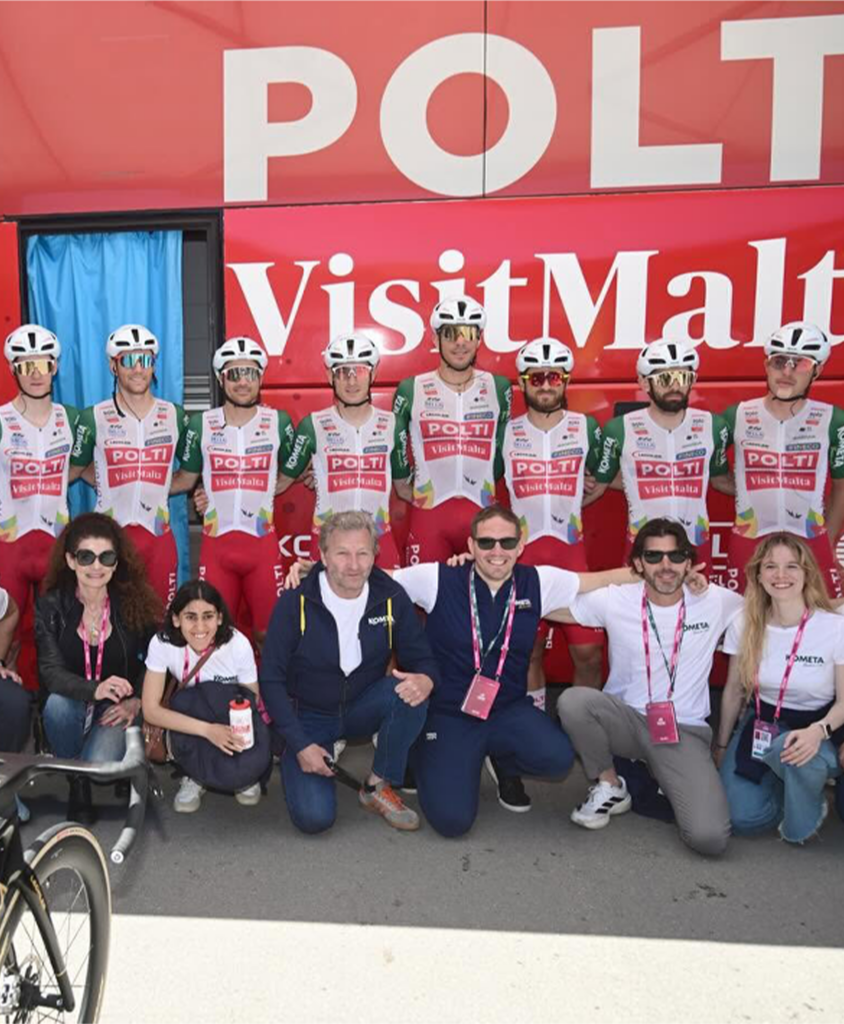 Giro d'Italia 2026, staff Kometa, Team Polti-VisitMalta