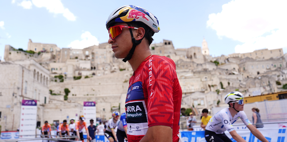 Giro Next Gen 2026, Davide Donati, maglia rossa (foto La Presse)
