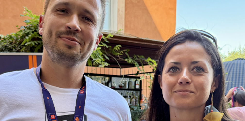 Ginevra Gargantini, Michelin Italia, con Vincent Ledieau