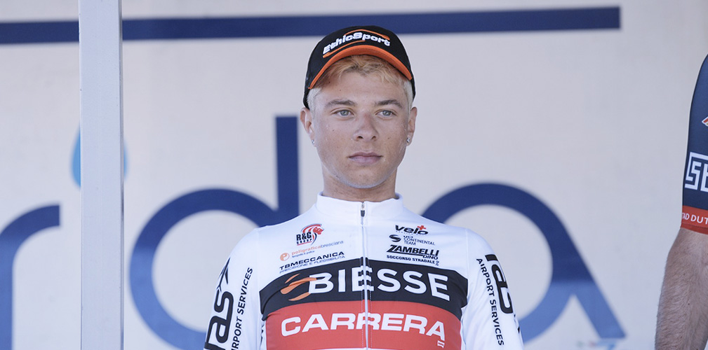 Cristian Sanfilippo è uno dei corridori più in forma al momento per la Biesse-Carrera (foto Xpix)