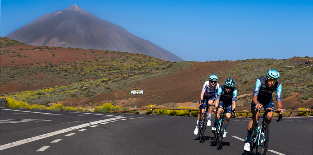 Bahrain Victorious, Antonio Tiberi, ritiro, Teide, Tour de France, preparazione (foto Ajona Diaz)