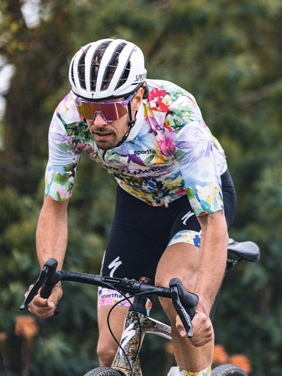 Daniel Oss Sportful Flower 2.0