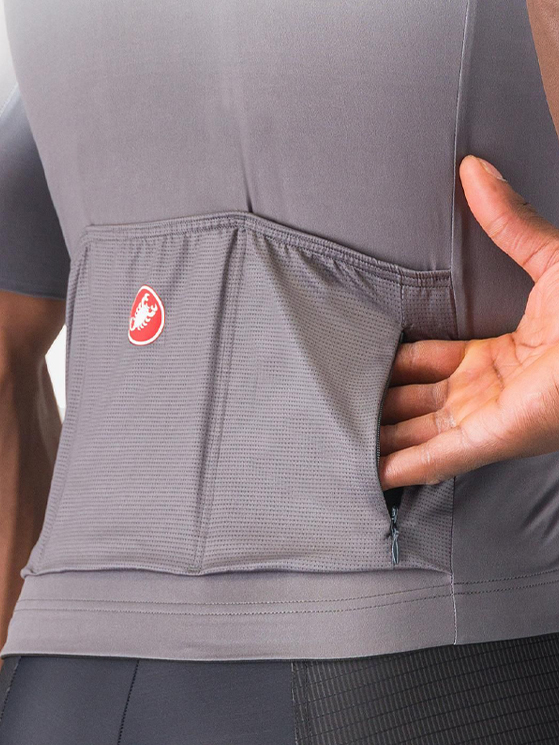 Castelli, UPF Jersey, tasche posteriore