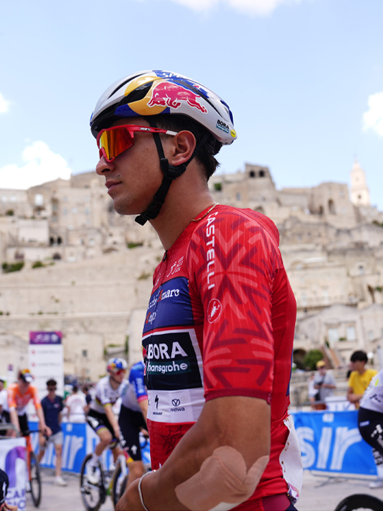 Giro Next Gen 2026, Davide Donati, maglia rossa (foto La Presse)