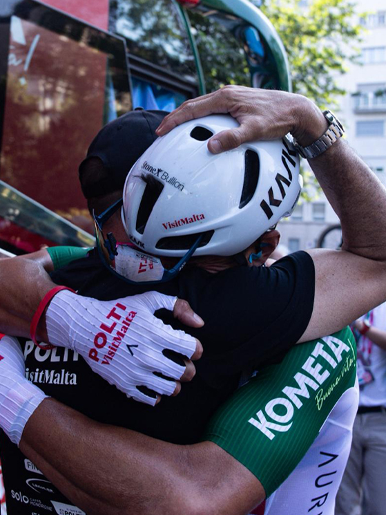Giro d'Italia 2026, tappa di Milano, Mirco Maestri e Ivan Basso