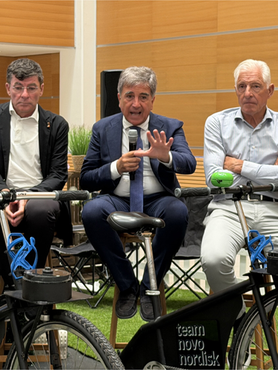 Novo Nordisk, Rimini, Velo-city 2026, Gianni Bugno, Roberto Pella, Francesco Moser