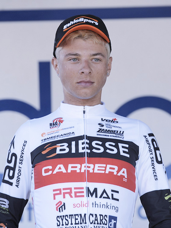 Cristian Sanfilippo è uno dei corridori più in forma al momento per la Biesse-Carrera (foto Xpix)