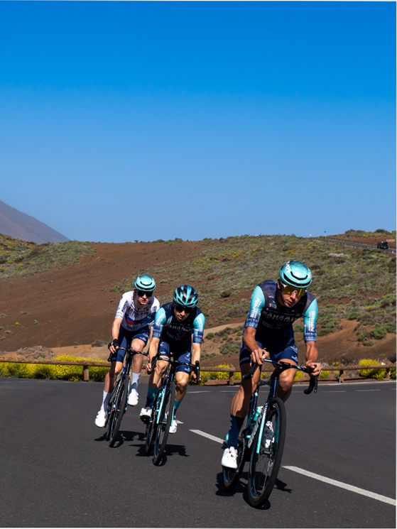 Bahrain Victorious, Antonio Tiberi, ritiro, Teide, Tour de France, preparazione (foto Ajona Diaz)
