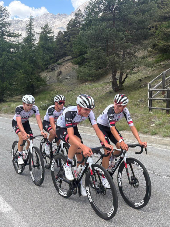 UAE Team Emirates Gen Z, ritiro Sestriere