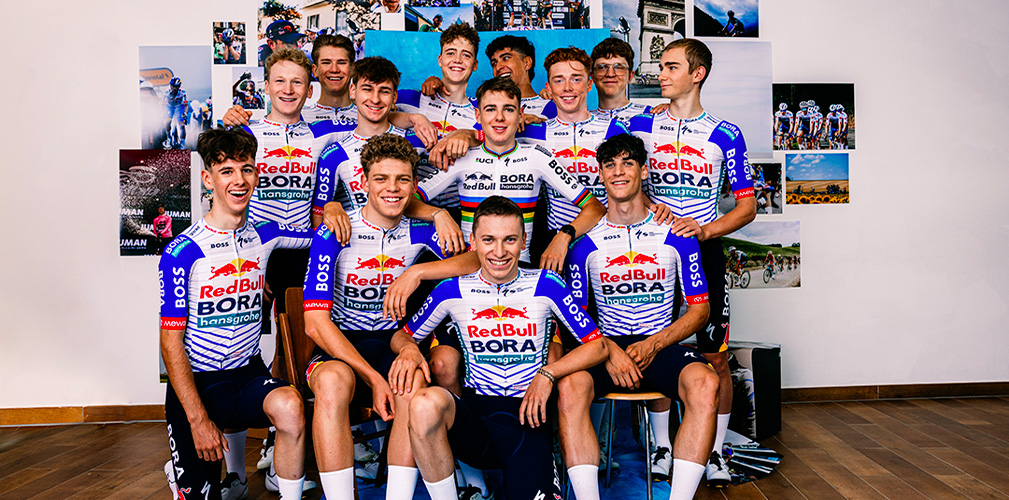 La Red Bull-Bora U23 è un crogiolo di atleti di tutto il mondo e con italiani molto forti