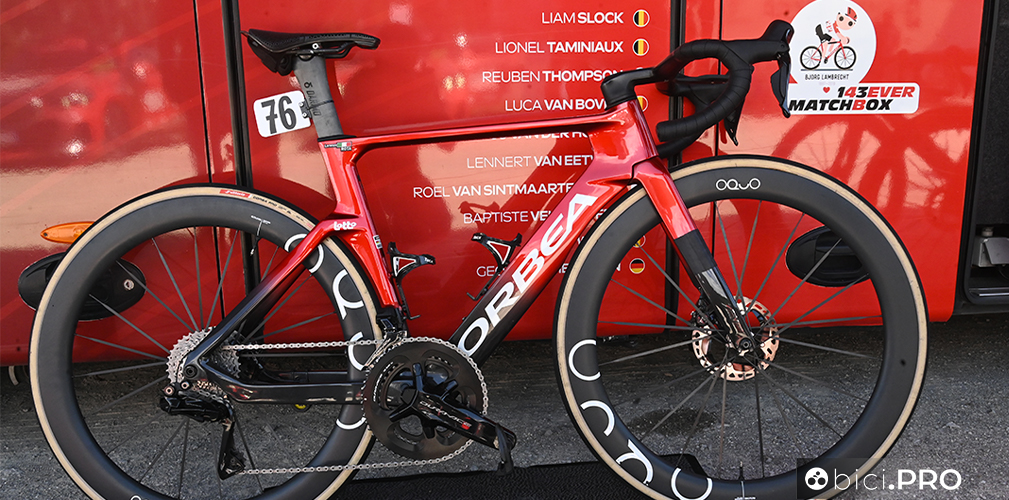 La Orbea Orca Aero è la bici veloce dell'azienda spagnola che equipaggia la Lotto-Intermarché