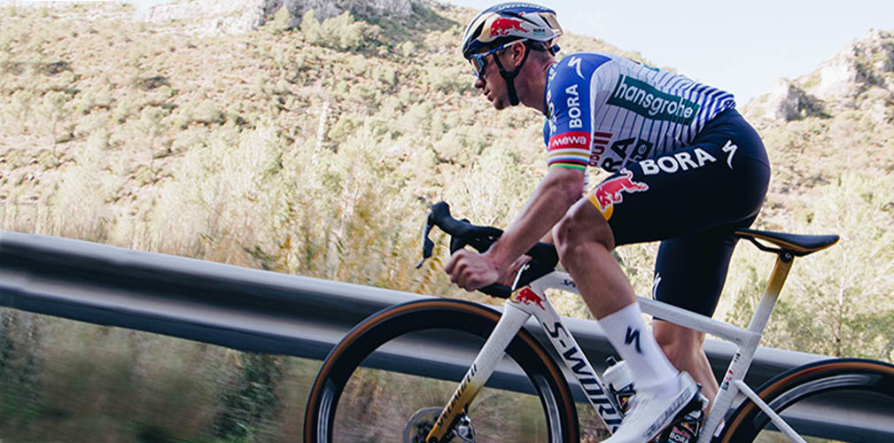 Il lavoro sul Teide punta ad aumentare per performance di Evenepoel sulle salite più lunghe (foto Redbull-Bora-Hansgrohe)