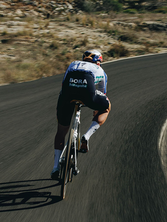 Evenepoel non corre dalla Liegi di fine aprile (foto Redbull-Bora-Hansgrohe)
