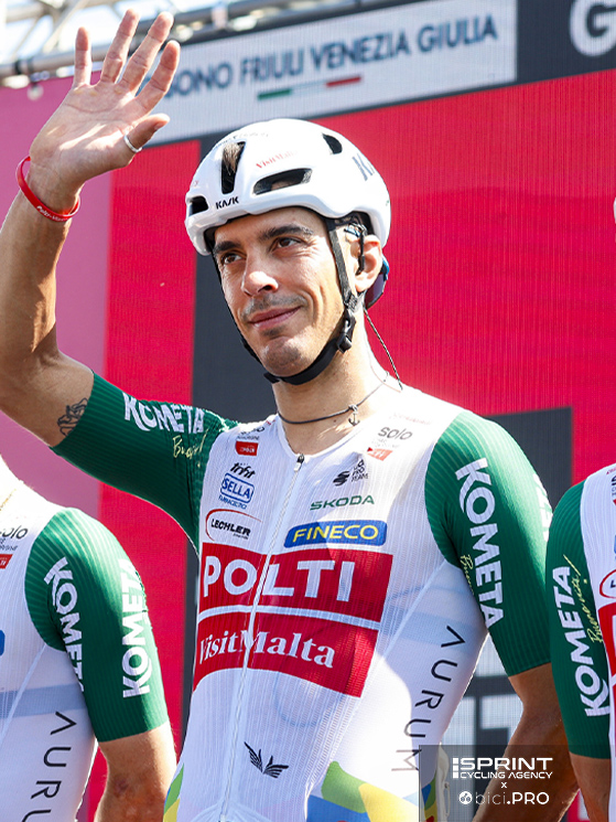 La rete nella parte anteriore del body To Fit del Giro è così leggera da risultare trasparente