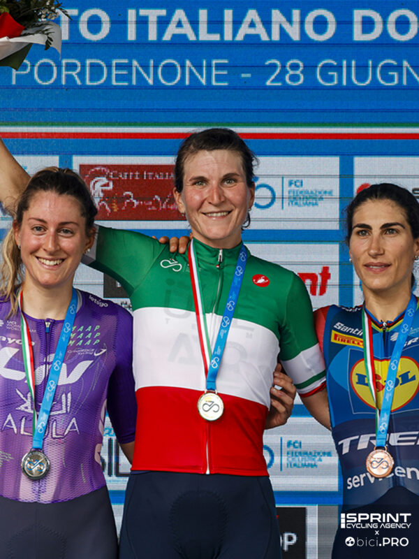Campionato italiano donne elite/U23, Pordenone, 2026, Monica Trinca Colonel, Elisa Longo Borghini, Elisa Balsamo