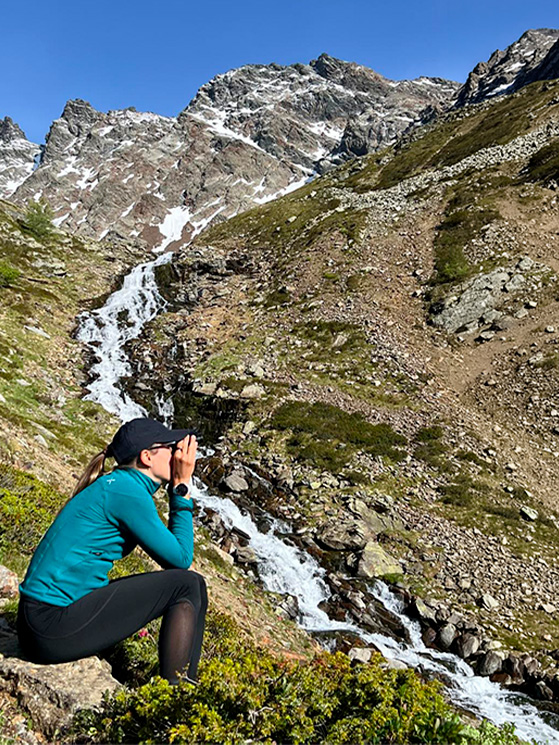In montagna, per Trinca Colonel una settimana di recupero, passeggiate e grandi dormite