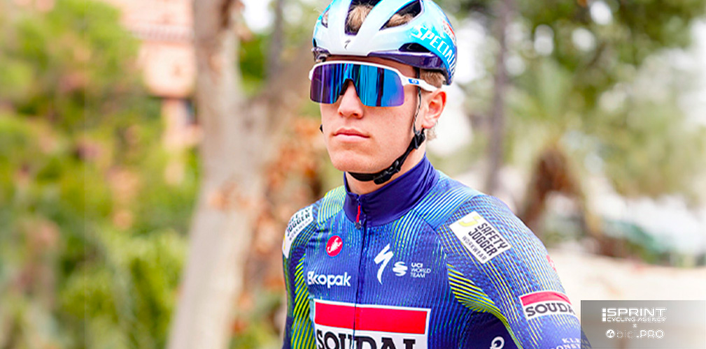 Erazem Valjavec ha corso con la Autozai nel 2023: dallo scorso anno è nel devo team Soudal