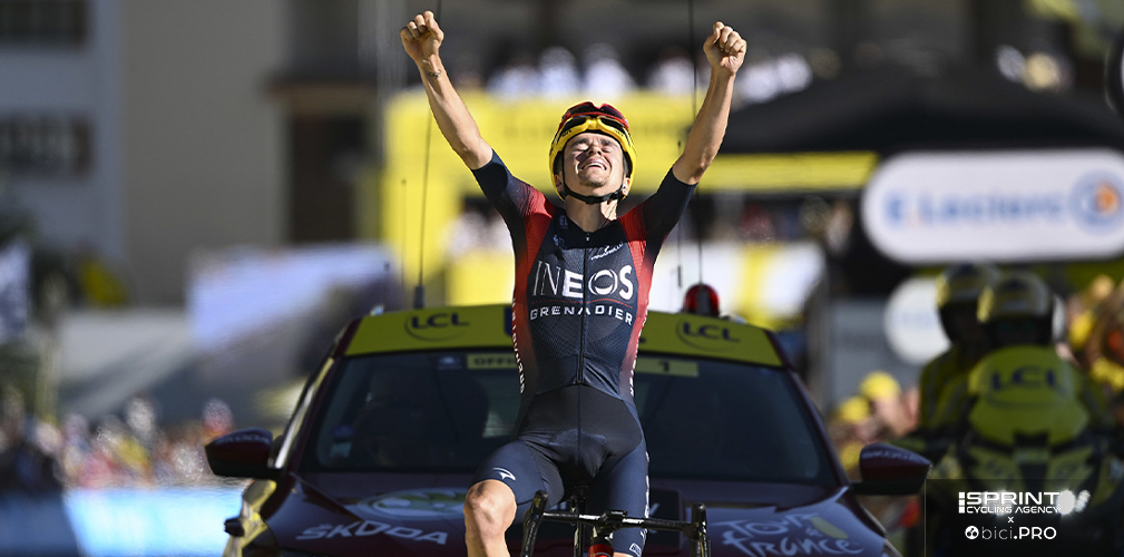 Alpe d'Huez Tour 2022 Pidcock