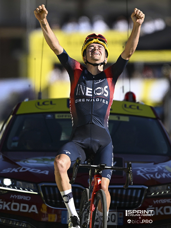 Alpe d'Huez Tour 2022 Pidcock