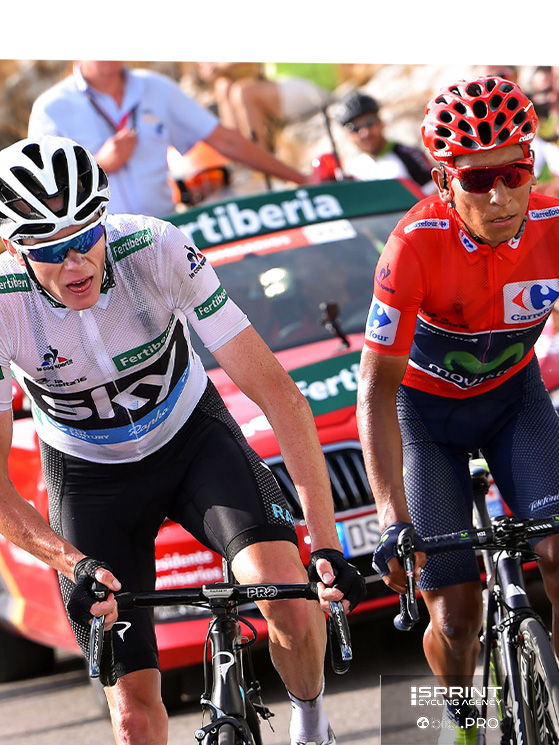 L'anno precedente Froome si era dovuto inchinare a Quintana, autore di un colpo gobbo nell'ultima settimana