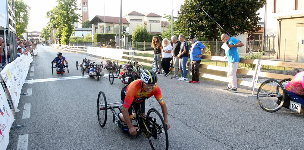 Assieme a quella di handbike (foto Bolgan)