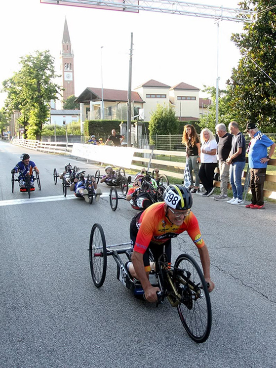 Assieme a quella di handbike (foto Bolgan)