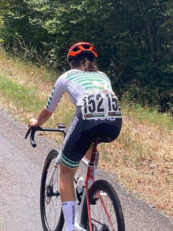 Viola Invernizzi, del Petrucci Gauss Cycling Team, una delle junior impegnate al Valromey (foto Facebook)