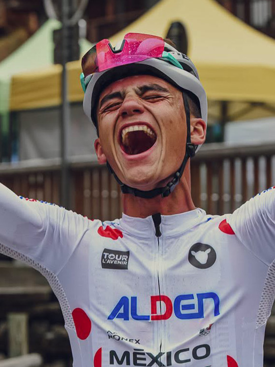 Isaac Del Toro quando ha vinto al Tour de l'Avenir. Un'esplosione i cui effetti si sono moltiplicati