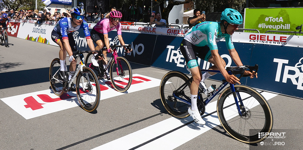 Nel finale di stagione Paletti (qui 4° nella terza tappa del Tour of the Alps) punta a raccogliere qualche altro buon risultato