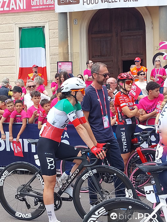 Velo si è detto molto soddisfatto delle prove offerte dalle italiane, giovani e veterane, al Giro Women