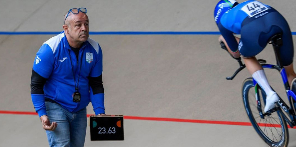 Marco Villa era con tutti i tecnici azzurri a Cottbus, per l'ennesima trionfale campagna azzurra (foto UEC)
