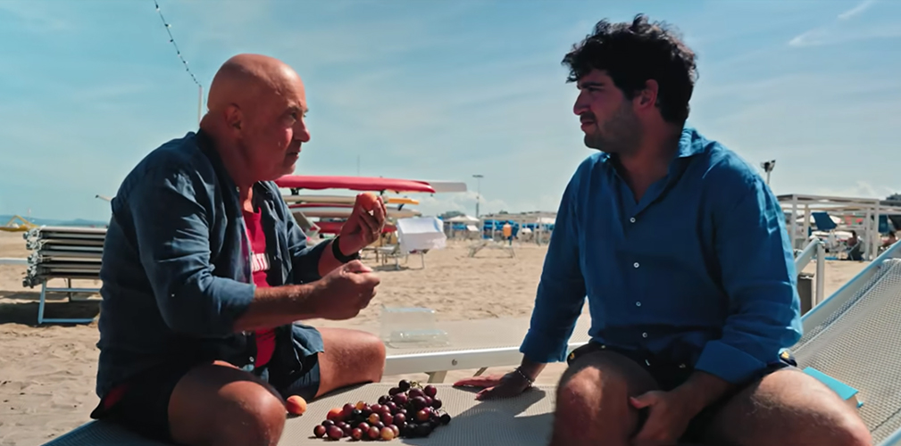 Un lettino sul mare, la frutta rappresenta il gruppo: così Cevoli racconta la tappa di Oropa del Giro 1999