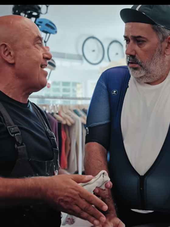 Paolo Vasuni è il cicloturista disposto a spendere una fortuna per avere una bici leggerissima