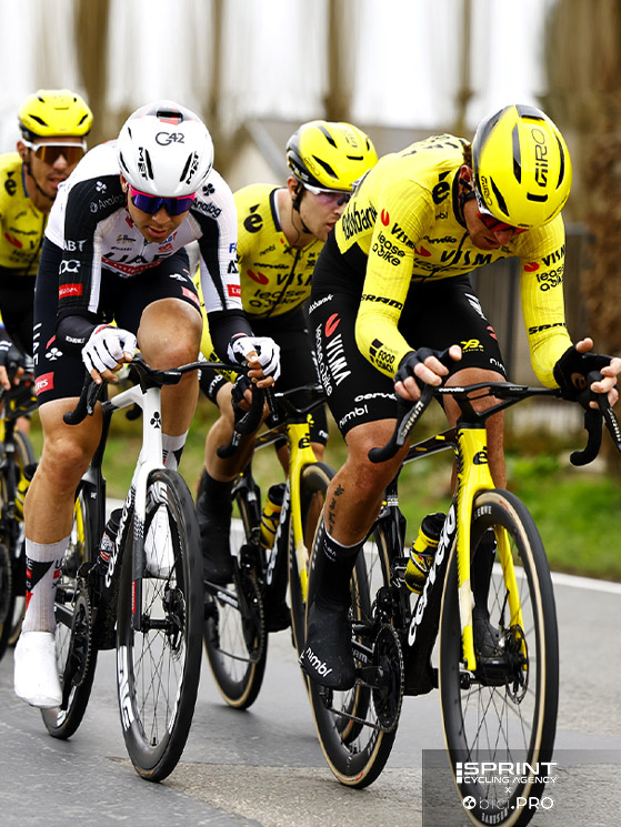 Nella Kuurne della scorsa primavera, gran lavoro di Fiorelli e vittoria finale di Brennan