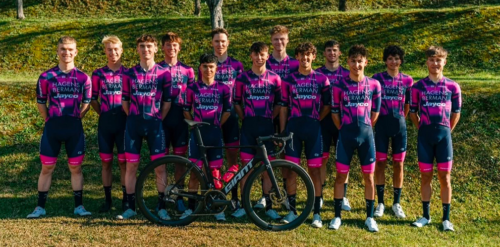 La Hagens Berman è stata nel 2026 il devo team della Jayco-AlUla: ora le strade si separeranno