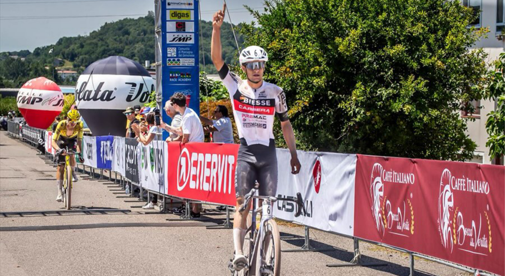 Campionato Italiano Gravel 2026, Filippo Agostinacchio, Pietro Mattio (foto Alessandro Billiani)