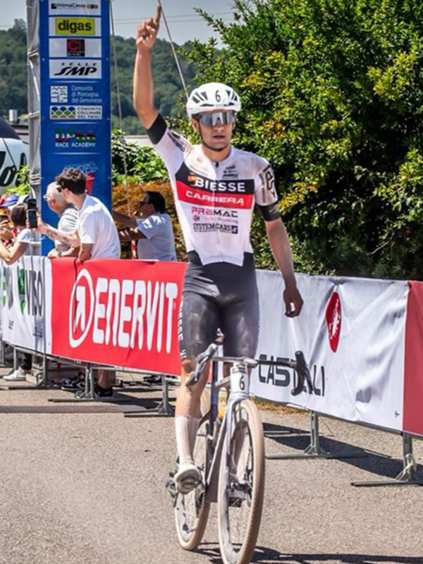 Campionato Italiano Gravel 2026, Filippo Agostinacchio, Pietro Mattio (foto Alessandro Billiani)