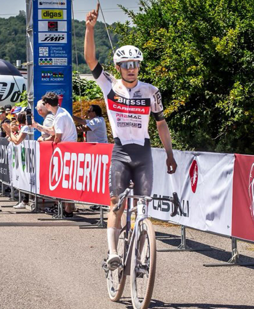 Campionato Italiano Gravel 2026, Filippo Agostinacchio, Pietro Mattio (foto Alessandro Billiani)