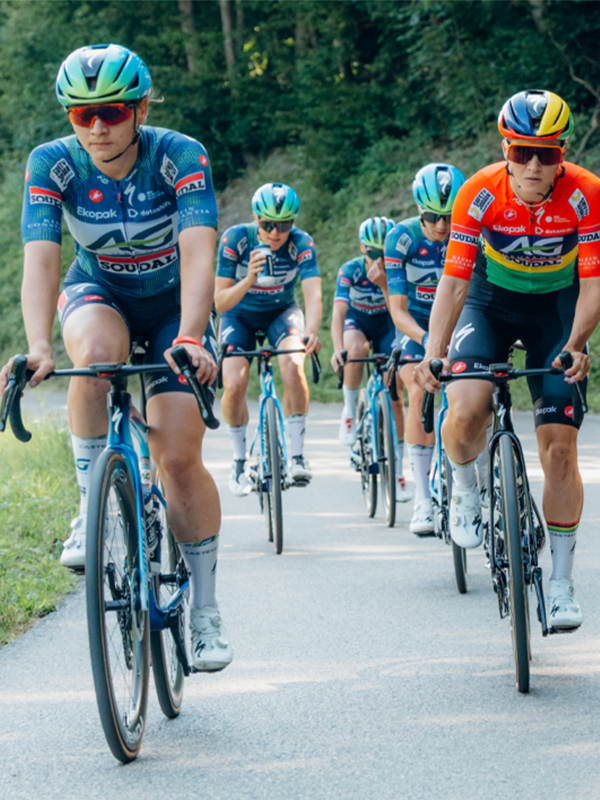 AG Insurance-Soudal Team, ritiro Tignes 2026, Tour de France Femmes (foto AG Insurance-Soudal)