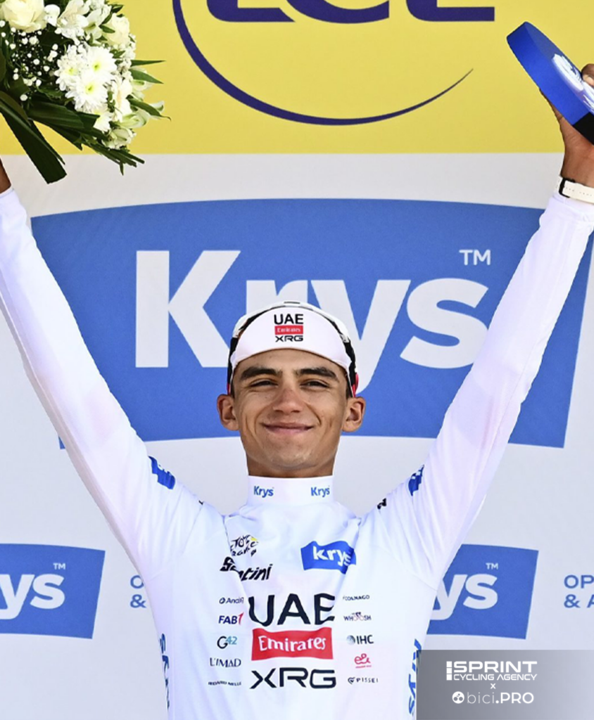 Maglia Bianca, Isaac Del Toro, UAE Team Emirates, cronometro, tappa 16