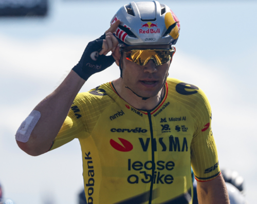 Tour Auvergne Rhone Alpes 2026, Wout Van Aert, infortunio, ferita, gomito, vittoria quinta tappa