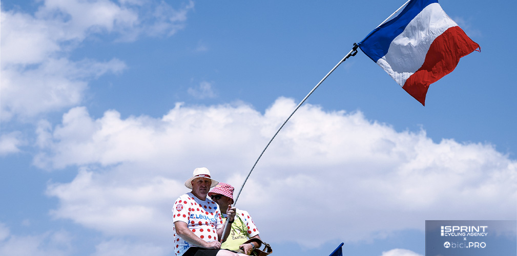 Ieri era il 14 luglio, Presa della Bastiglia, festa nazionale per la Francia. Pogacar, Le Lorian