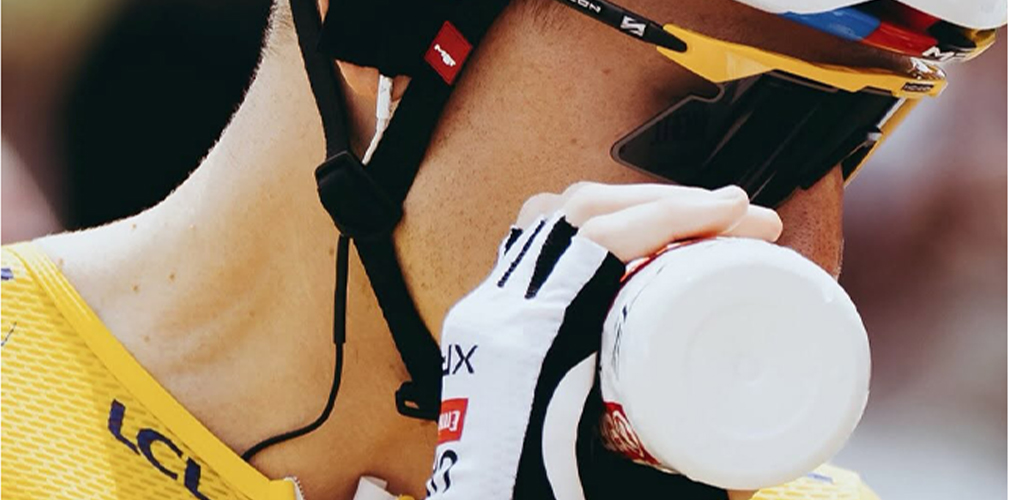 Enervit, C2:1PRO Lactate Gel Mix, UAE Team Emirates-XRG, Tadej Pogacar, maglia gialla
