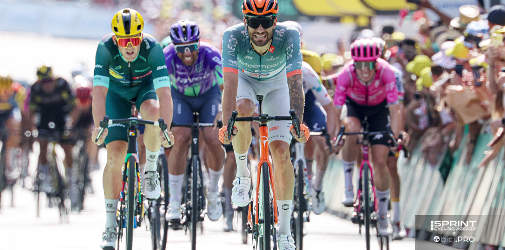 Tour de France, tappa 9, Filippo Ganna, Mads Pedersen